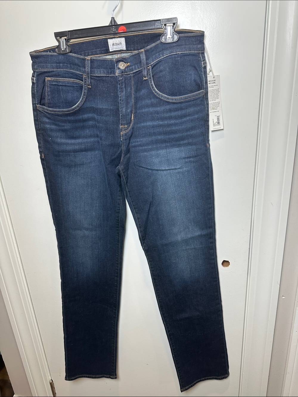 Hudson Jeans Women's Dark Indigo Slim Straight Jeans (50)
